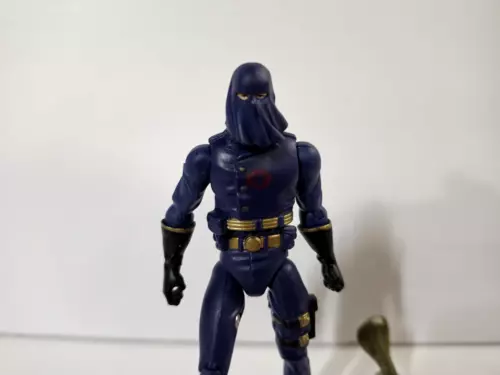 GI Joe 25th Anniversary Hooded Cobra Commander 3.75” Action Figure 2007