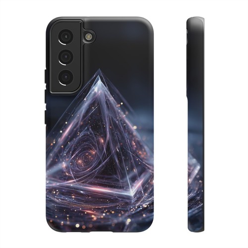 Fractal Purple Pyramid Phone Case for iPhone, Samsung Galaxy, Pixel - 第 203/256 張圖片