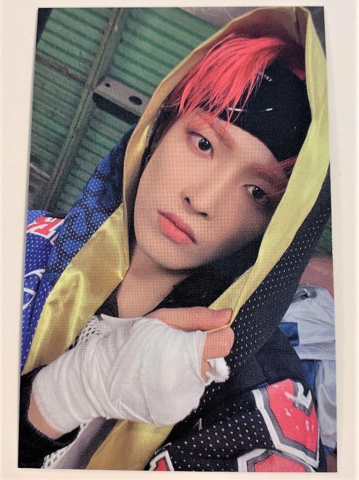 ATEEZ BEYOND：ZERO サン 直筆サイン 色紙 ATEEZ BEYOND : ZERO Marui Japan Limited popup shop photocard