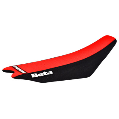 Beta 125 250 300 450 Seat Cover – 2013-2019, Gripper All Black With #165 Logo, Vinyl