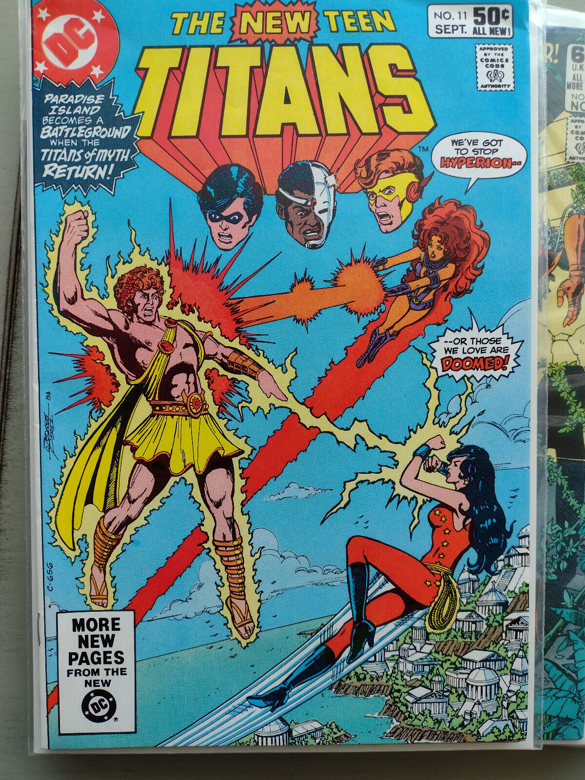 New Teen Titans #11-22 complete; Wolfman & Perez, (1980) DC. FN