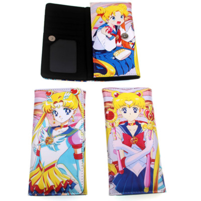 Sword Art Online Long Wallet Asuna Shino Unisex Coin Purse Card Holder Handbags