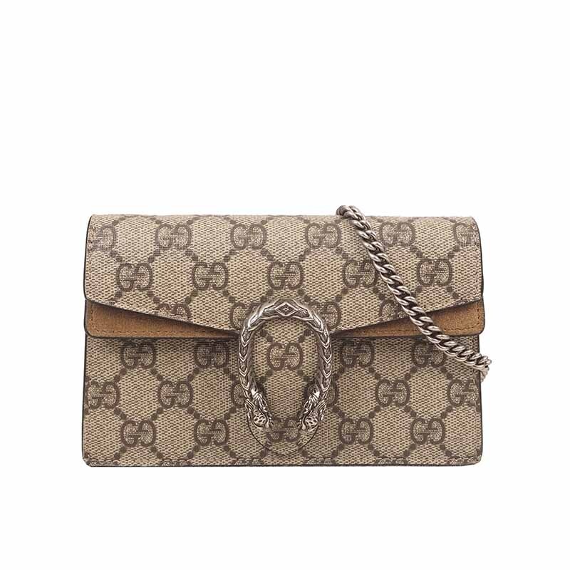 Gucci 476432 Supreme Dionysus Super Mini Crossbody Bag