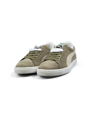 Puma Herren Wildleder weiße Turnschuhe