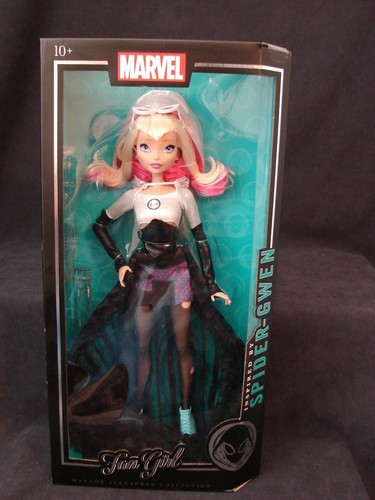 Figura Marvel Fan Girl Spider Gwen COLECCIÓN MADAME ALEXANDER Muñeca - Imagen 2 de 12