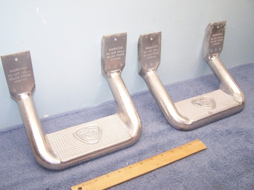 Vintage Pair of Carr Aluminum Steps Pickup 4x4 - Picture 9 of 13
