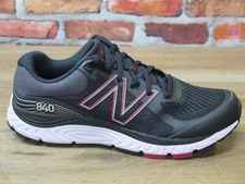 Men's New Balance 840v5 Walking/Running Shoe Black/Red *M840BR5 9.5 D