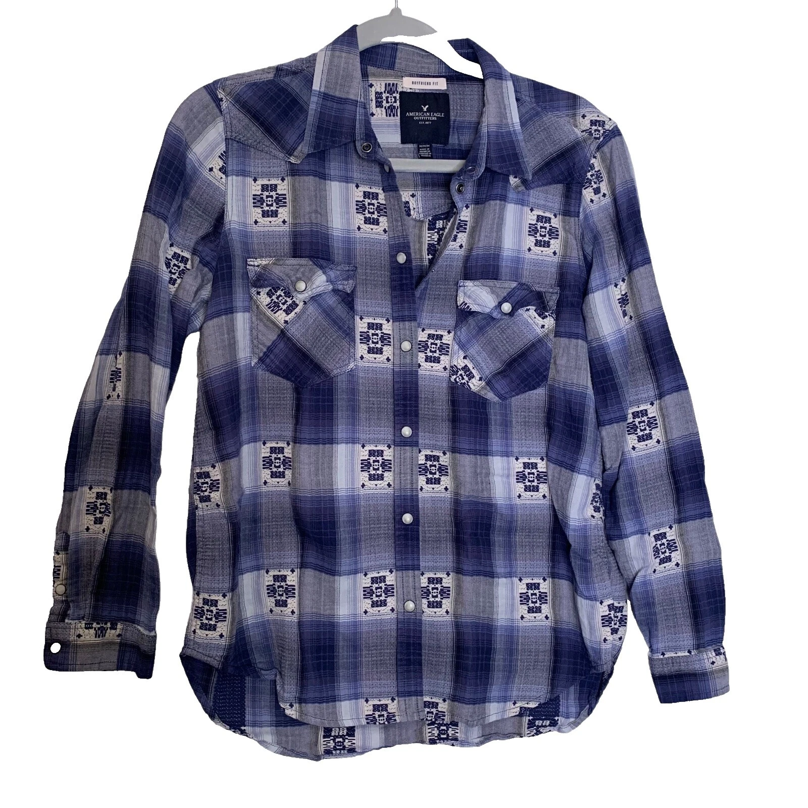 American Eagle Outfitters Mujer blusa de lunares para Mujer