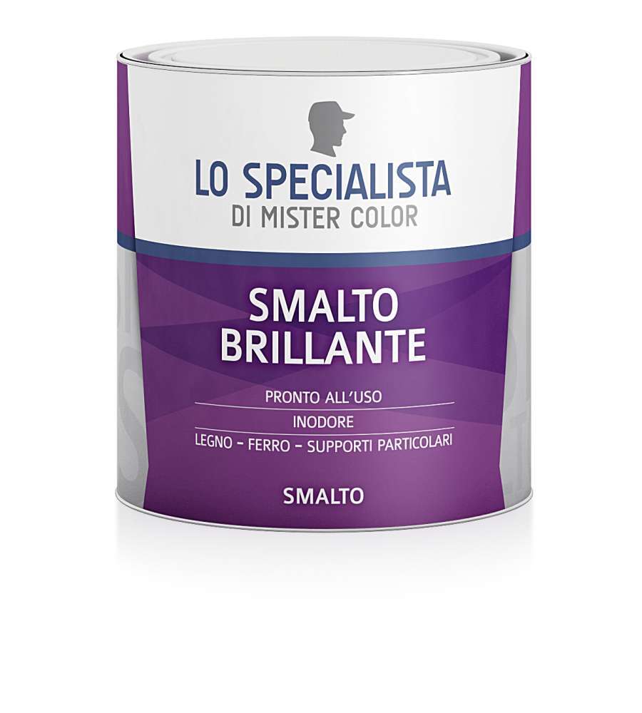 Lo Specialista Smalto Brillante Marrone 0,5 l
