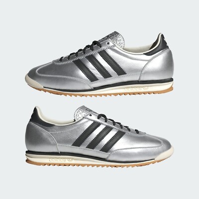 スニーカー adidas SL 72 OG W JH6363 Adidas SL 72 OG Shoes Original Sneaker Silver Metallic/Core