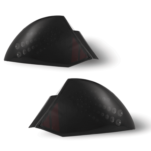 LED Tail Lights For 2000 2001 2002 2003 2004 2005 Mitsubishi Eclipse Black Smoke - Picture 9 of 10