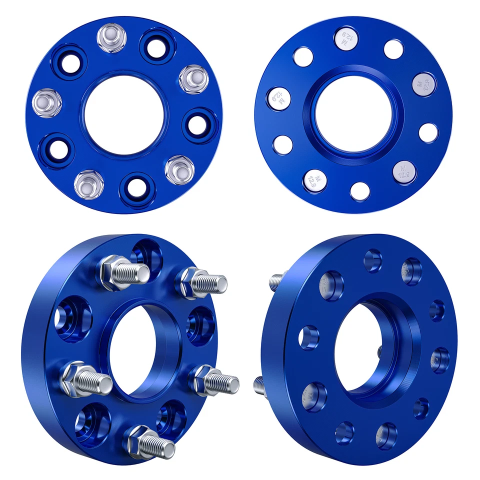 4Pcs 1" 5x4.5"(115mm) 66.1mm Bore Hubcentric Wheel Spacer For Nissan Infiniti - Image 2 of 4