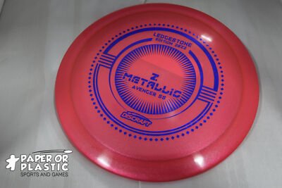 Discraft Ledgestone 2022 Z METALLIC AVENGER SS Disc Golf 172 Driver Red NEW Blue