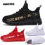 thumbnail 1 - Kids Running Tennis Shoes Mesh Lightweight Casual Walking Sneakers Breathable 