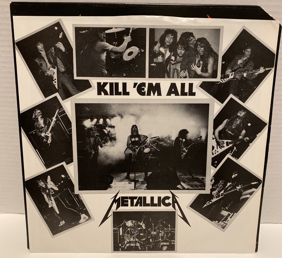 METALLICA Kill 'Em All EX MEGAFORCE MRI 069 Original Vinyl