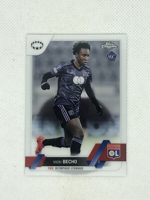 2022-23 Topps Chrome UEFA Womens | Vicki Becho Lyon | Rookie Card!