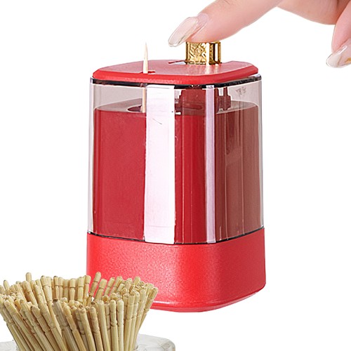 Toothpick Holder Dispenser Pop Up Automatic Toothpick Box Toothpick Dispenser - Picture 8 of 15