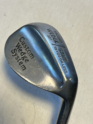 Custome Wedge System 55° Sand Wedge/Wedge Flex Steel Shaft 37''