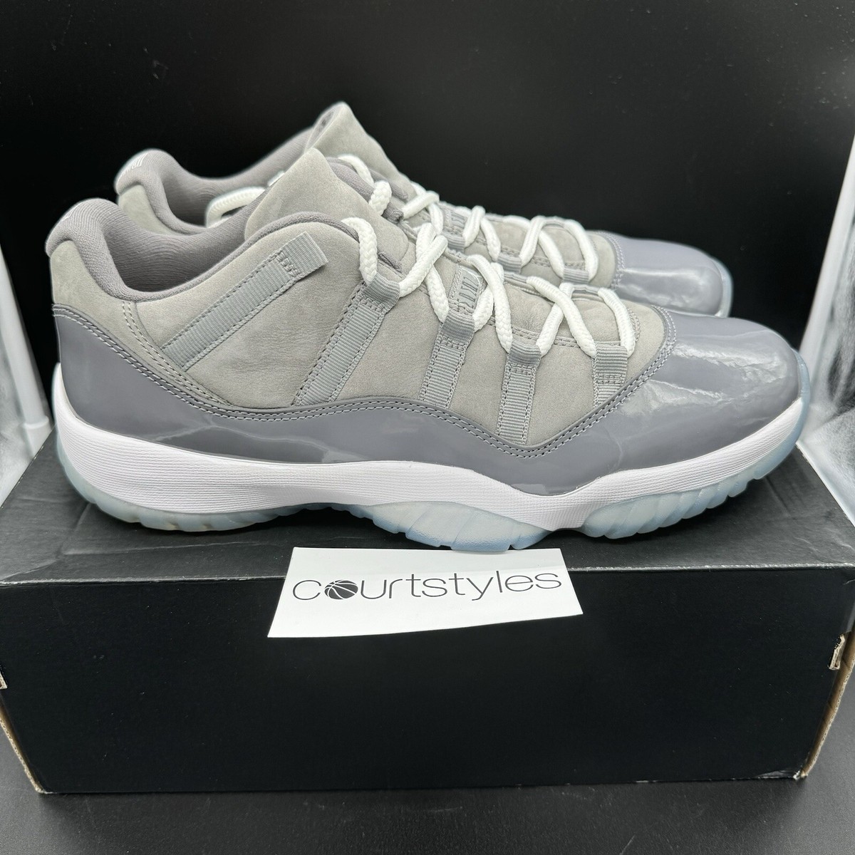 Brand New Nike Air Jordan 11 Retro Low Cool Grey 528895-003 sz 11
