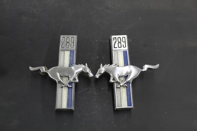68 MUSTANG 289 FENDER EMBLEMS | eBay