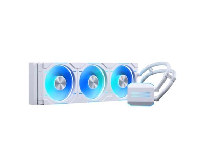 Phanteks Glacier One 360D30 Premium D-RGB AIO Liquid CPU Cooler, DRGB Pump Cap