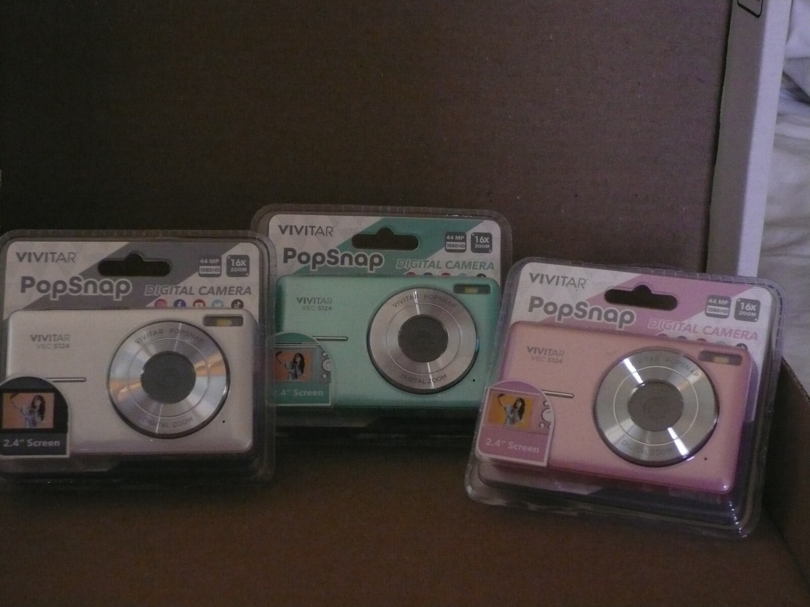 Vivitar PopSnap Digital Camera 3-Piece Bundle for Instant Photos and Fun