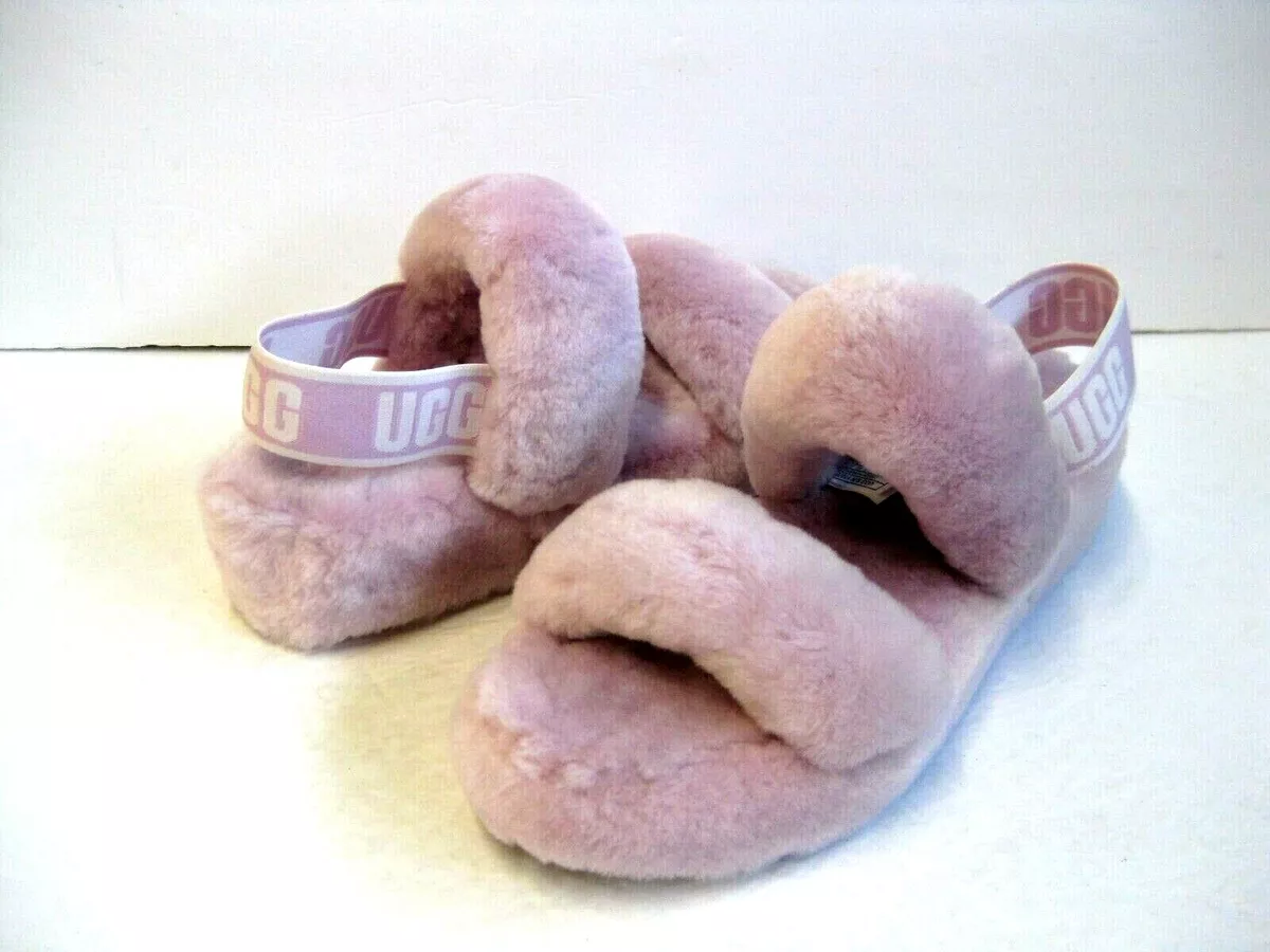 Pink cloud hotsell ugg slippers