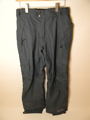 Mens Columbia Omni-Tech Omni-Heat Gray Ski Pants Size M Regular | eBay