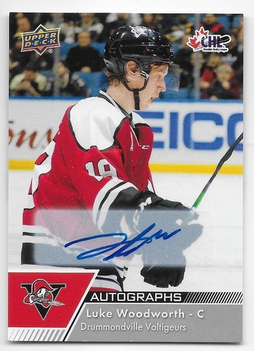 22/23 UPPER DECK CHL AUTOGRAPH PARALLEL Hockey (#1-400) U-Pick From List - Picture 7 of 12