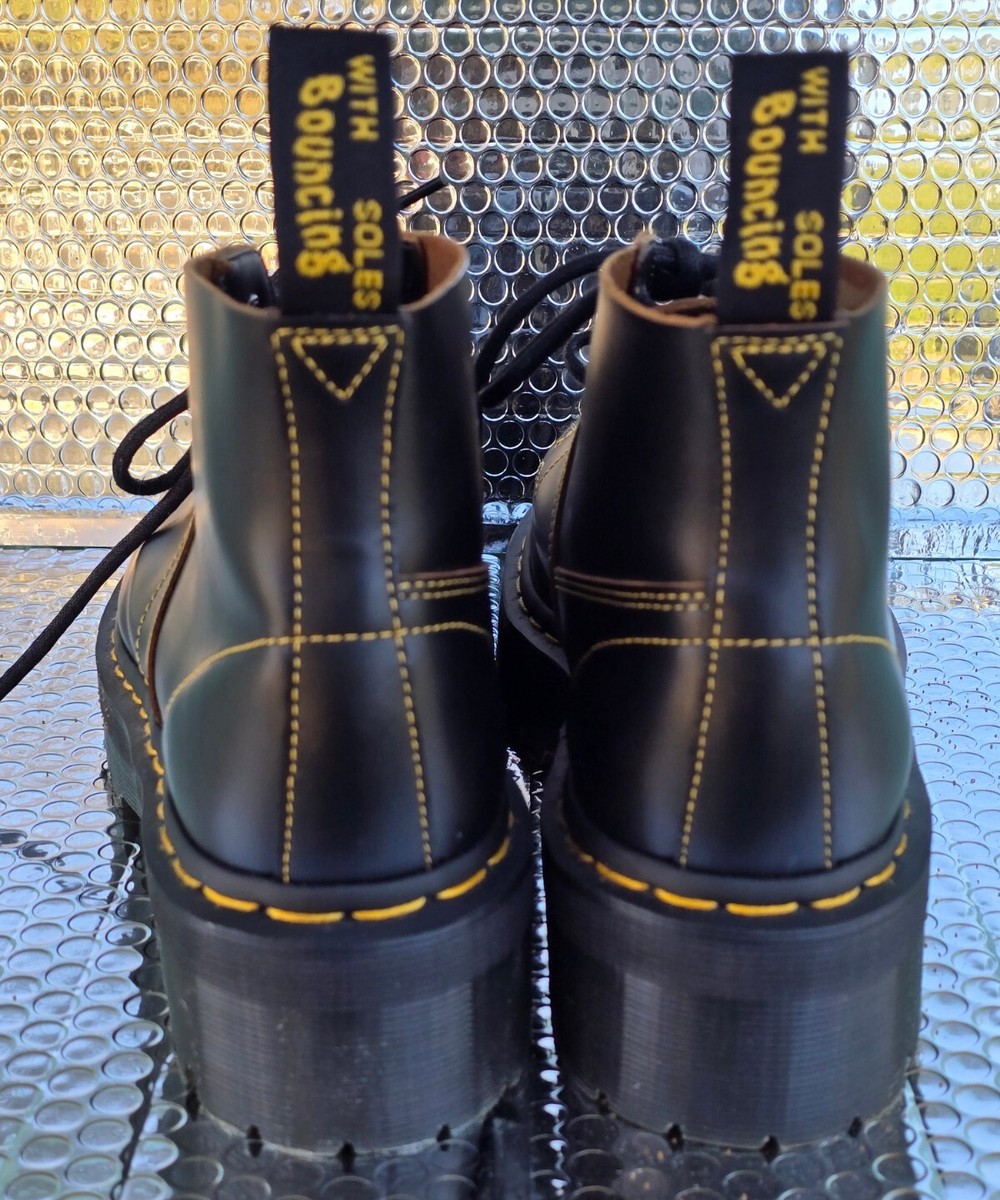 Dr Martens Church Quad Platform Chunky Chukka Monkey Black Dr Martens Church Quad Platform Chunky Chukka Monkey Black
