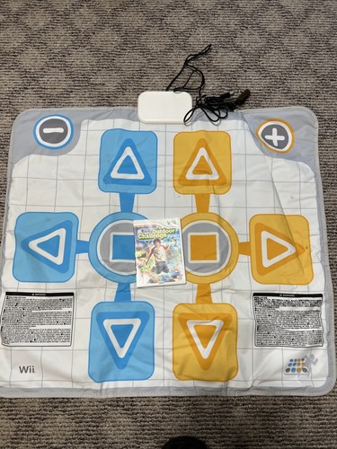 Wii Bandai Namco Dance Mat And Game! DDR Mat Wired Dance Pad Nintendo