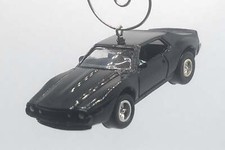 Christmas Ornament for 1972 AMC Javelin Black