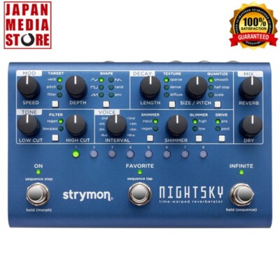 Strymon Nightsky Experimental Reverb Guitar Effects Pedal Brand NEW 100% Genuine