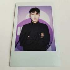 MOOS SIGNED POLAROID SANGBAE MADTOWN KPOP RARE MWAVE UNB UNIT LEE WOO GEON UNB