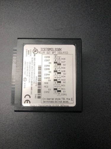 GE FANUC PLC IC670MDL930 RELAY OUTPUT ISOLATED 8PT - Picture 2 of 3
