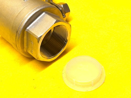 WARREN 1-1/2" NPT STAINLESS STEEL BALL VALVE 1500 WOG FIG: 1024C CF8M - Picture 5 of 9