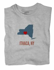 Ithaca New York NY T-Shirt HEART Ithaca New York NY T-Shirt HEART