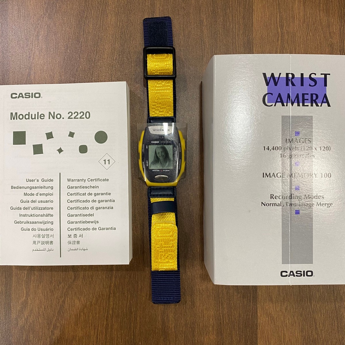 CASIO WQV-2B-9 Wrist Camera Digital Watch Rare Vintage New CASIO WQV-2B-9 Wrist Camera Digital Watch Rare Vintage New