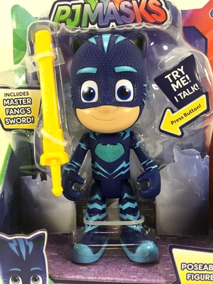 NEW Disney PJ Masks CATBOY 6/" with SWORD Talking Action Figure Hero Toy Blue