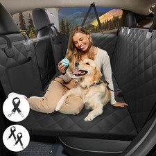 Back Seat Extender for Dogs, Dog Car Seat Cover for Back Seat Supports 420lbs...