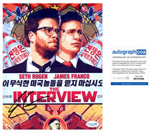 Evan Goldberg ‘The Interview’ Director Signed 8x10 Photo ACOA