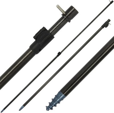 38" Teleskop Angeln Biwak Sturmrute mit T-Bar für Outdoor Einsatz
