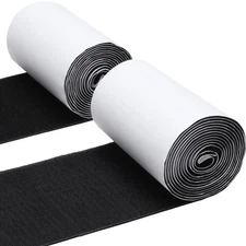 4.4Inch7Ft Large Hook and Loop Sheet Tape Adhesive Rug Grip Pads for Couch