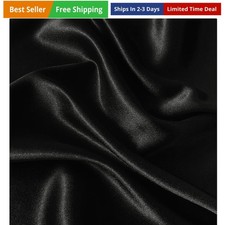Satin Photography Backdrop 3.3x2.5ft - Wrinkle-Free Silky Fabric Background f...