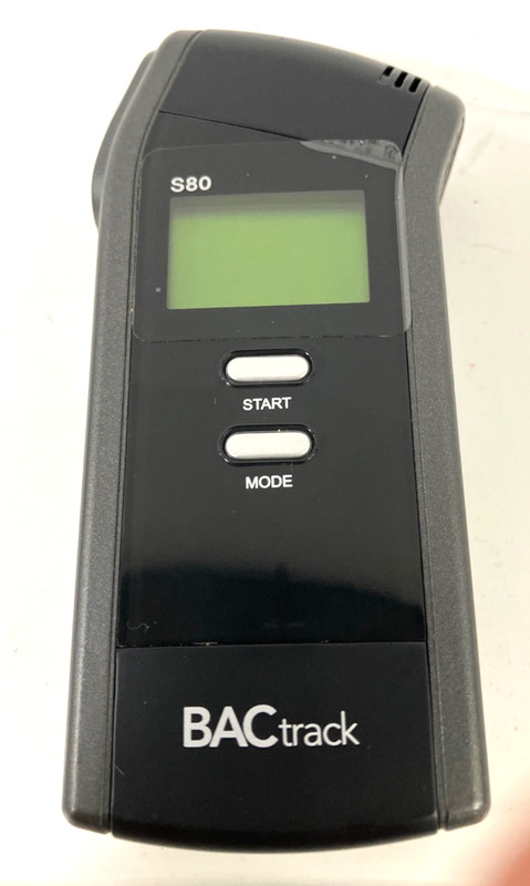 BACtrack S80 Professional Breathalyzer Alcohol Tester - Used
