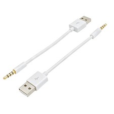 2PACK USB Charger Data Sync Cable for iPod shuffle 3rd 4th 5th 6th 7th