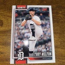 2026 Topps Series 1 Troy Melton Rookie #212 Detroit Tigers