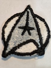 Patch vintage Star Trek : 1979 The Motion Picture " White Insignia Command "