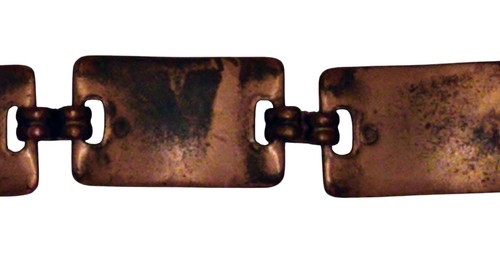 Vintage Copper Bracelet & Earring Set Native Indigenous Mythical Thunderbird - Picture 4 of 5