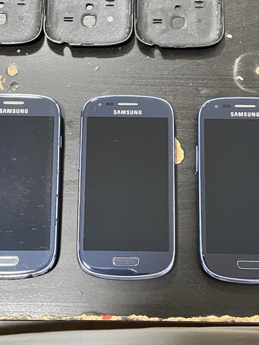 3 x Samsung Galaxy S III Mini GT-i8190N Smartphones - All Working - Picture 1 of 7